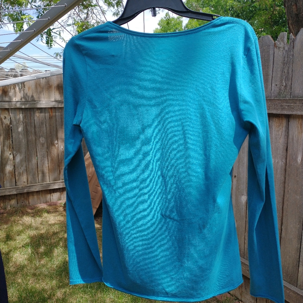 *sold* Life is Good long sleeve tee sunset blue XS - Picture 6 of 6